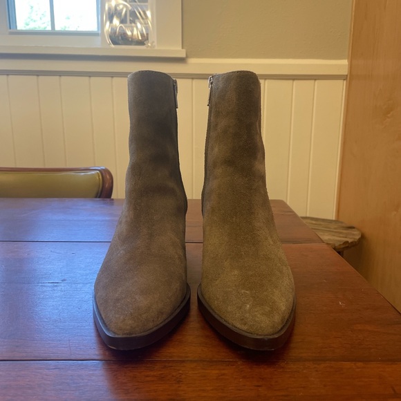 Madewell suede boots with zipper. Size 7. - Picture 2 of 4